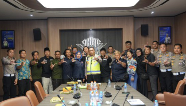 Kakorlantas Polri Irjen Pol. Agus Suryonugroho dan Ojol Jabodetabek