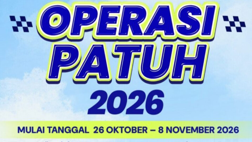 Gambar Operasi Patuh 2026 peningkatan disiplin berlalu lintas
